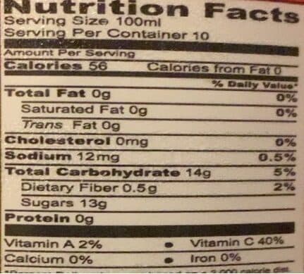 Pran Pran Mango Juice 33.8 Oz packshot