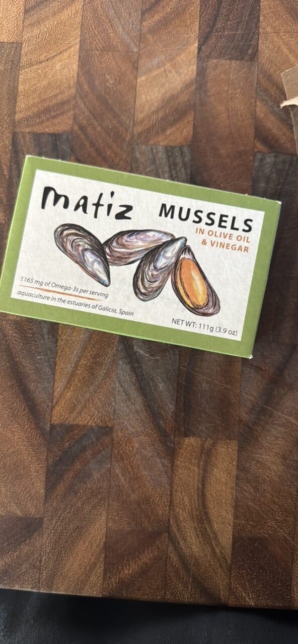 matiz Mussels in Olive Oil & Vinegar packshot