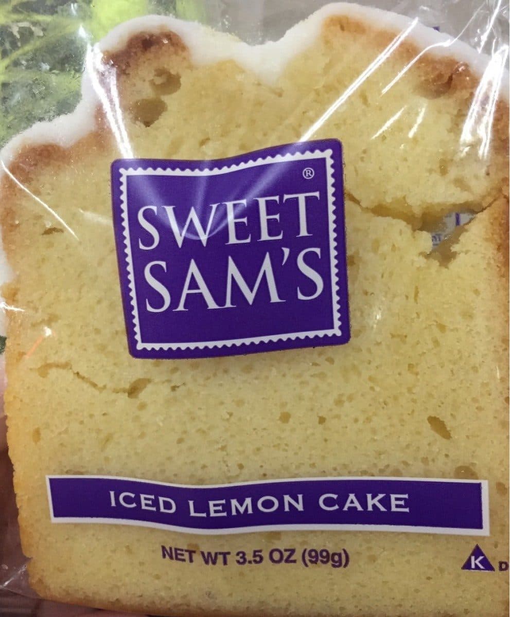 Open Food Facts Iced lemon cake packshot