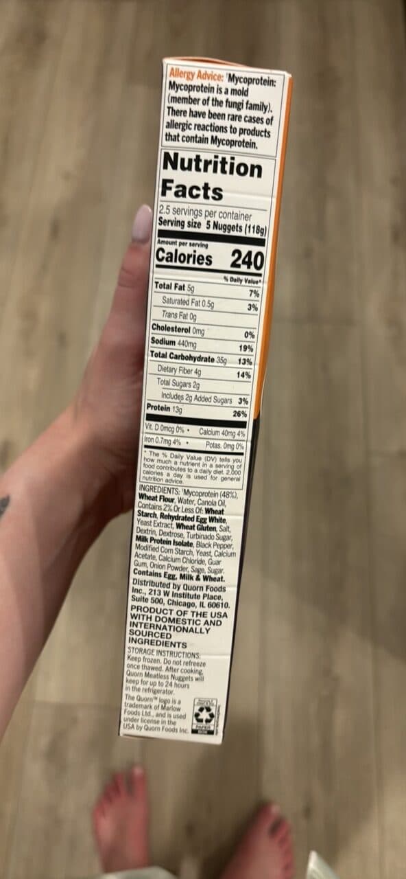 Quorn Meatless Chiqin Nuggets packshot