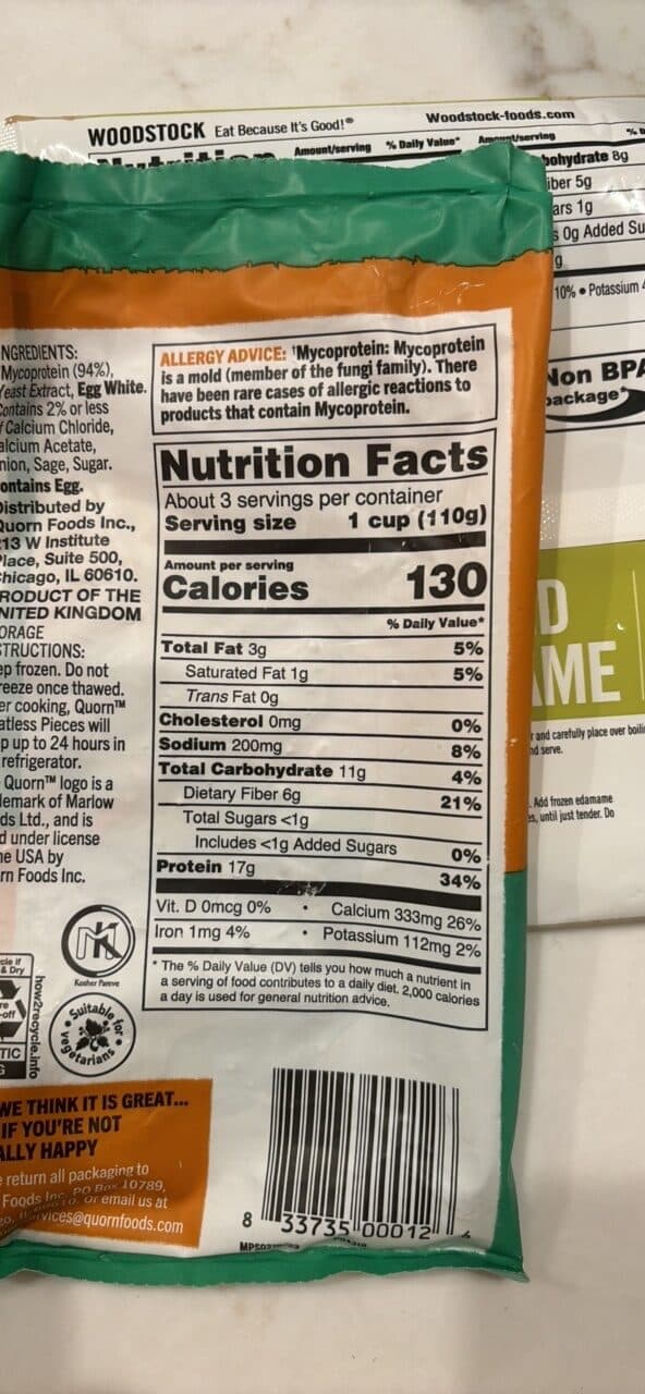 Quorn Diced Chiqin Pieces packshot