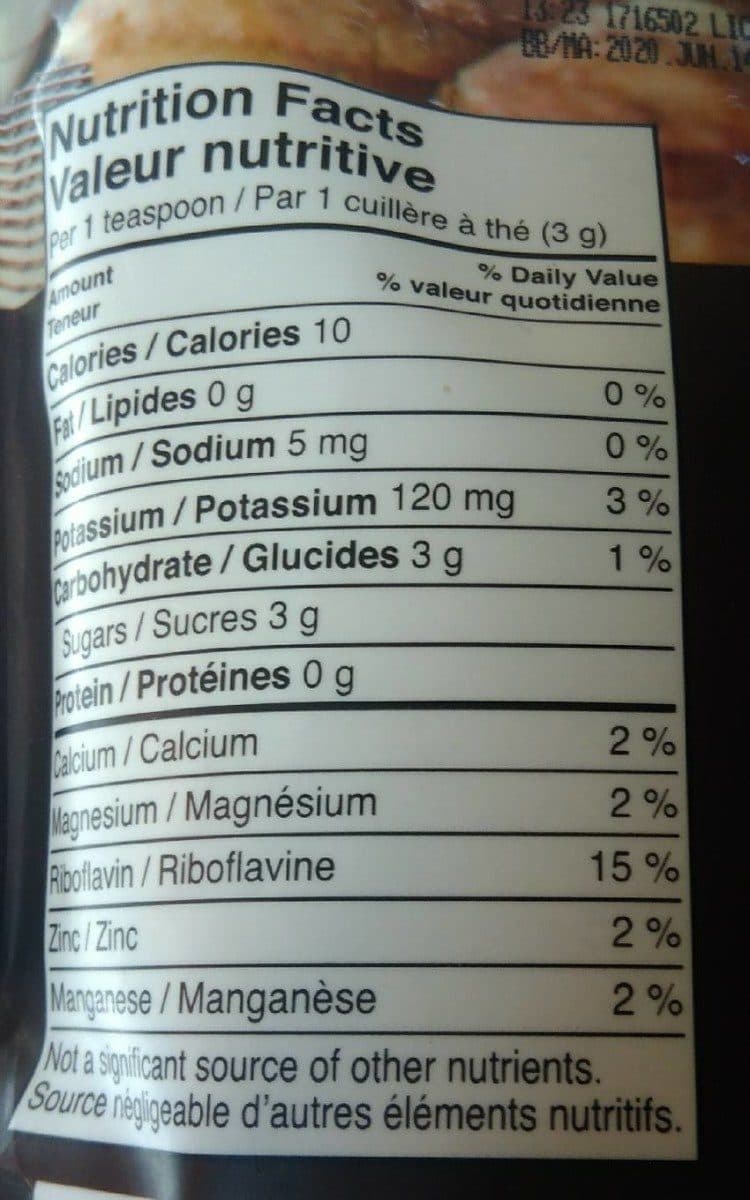 Open Food Facts Sucre d'érable packshot