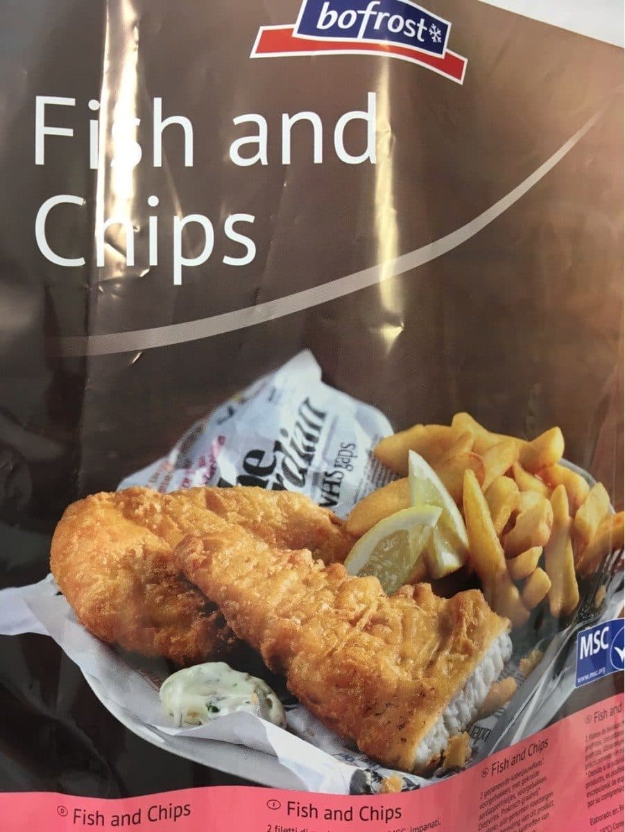 Bofrost Fish and Chips packshot