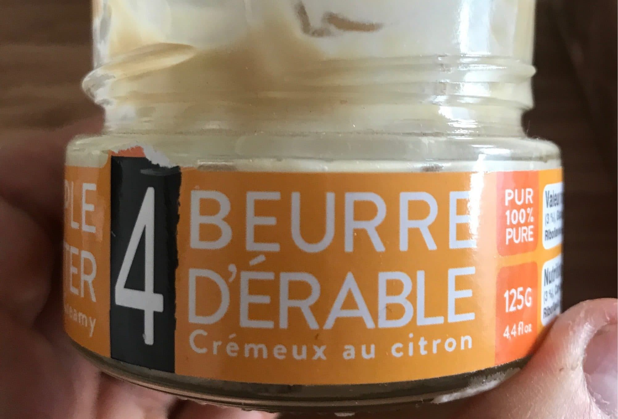 Philippe Mollé Beurre d'érable packshot
