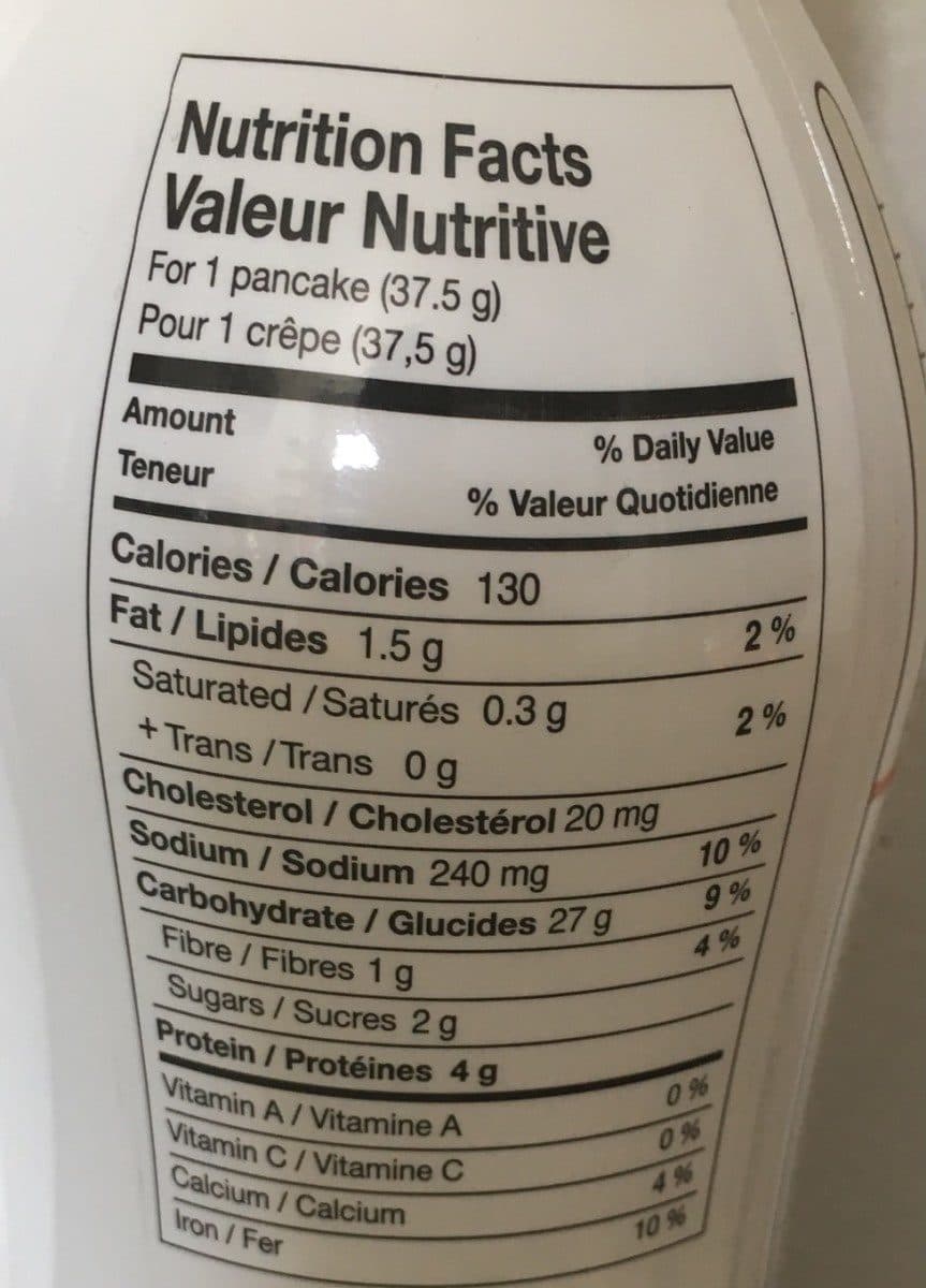 Open Food Facts Pure maple shaker packshot