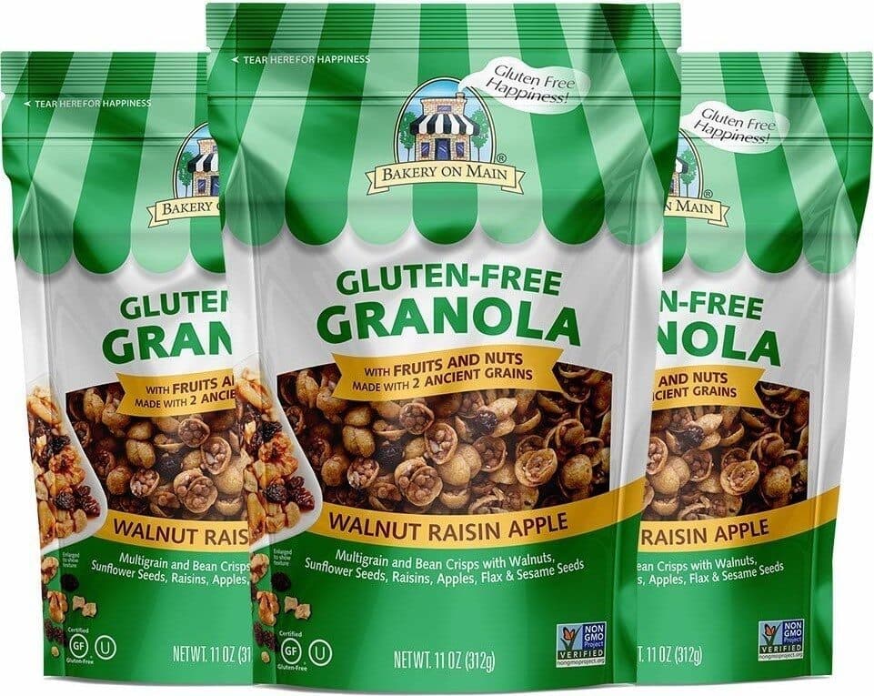 Bakery On Main Gluten-Free Granola Walnut Apple Raisin packshot