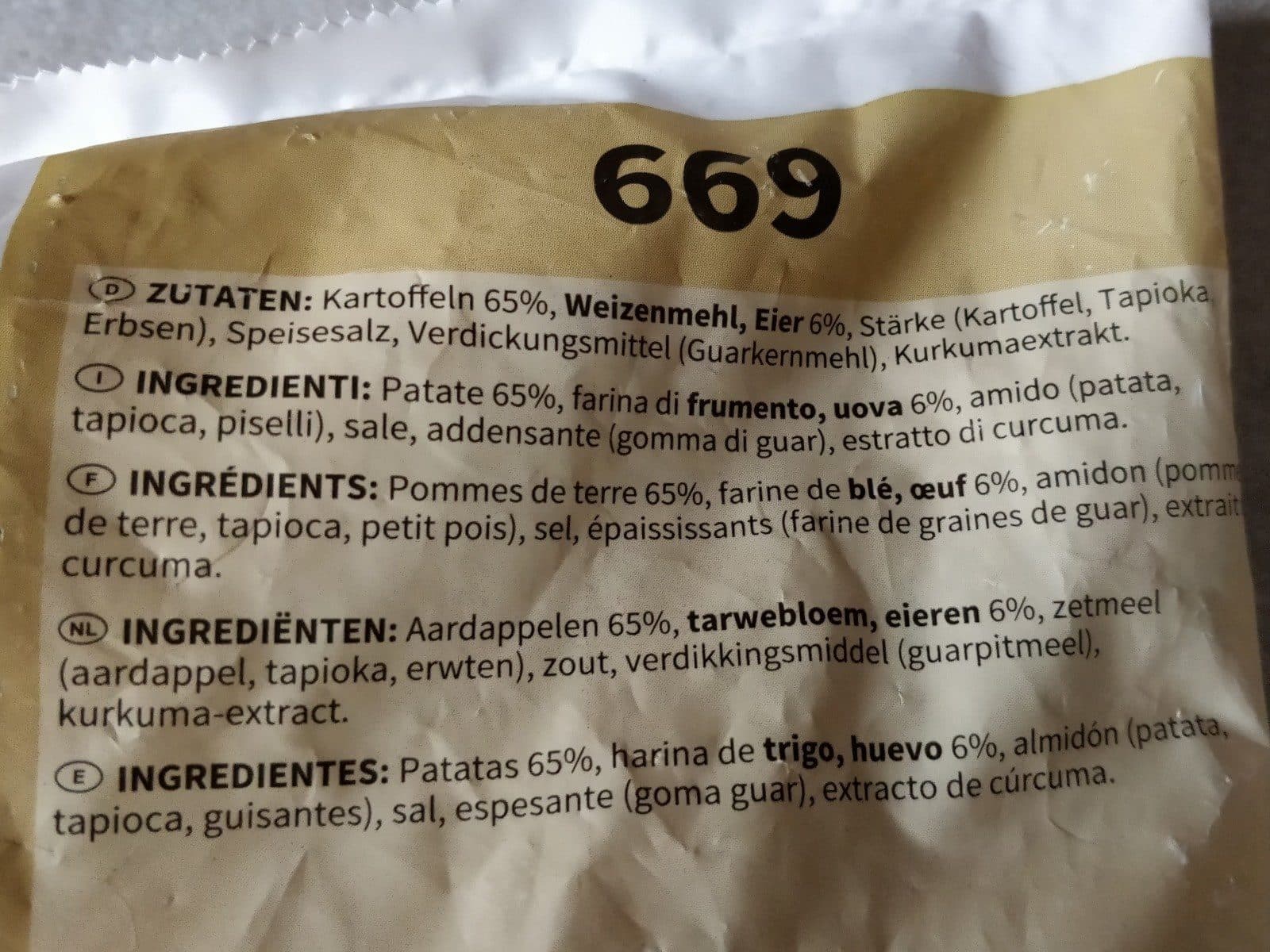 Bofrost Bofrost Schupfnudeln packshot