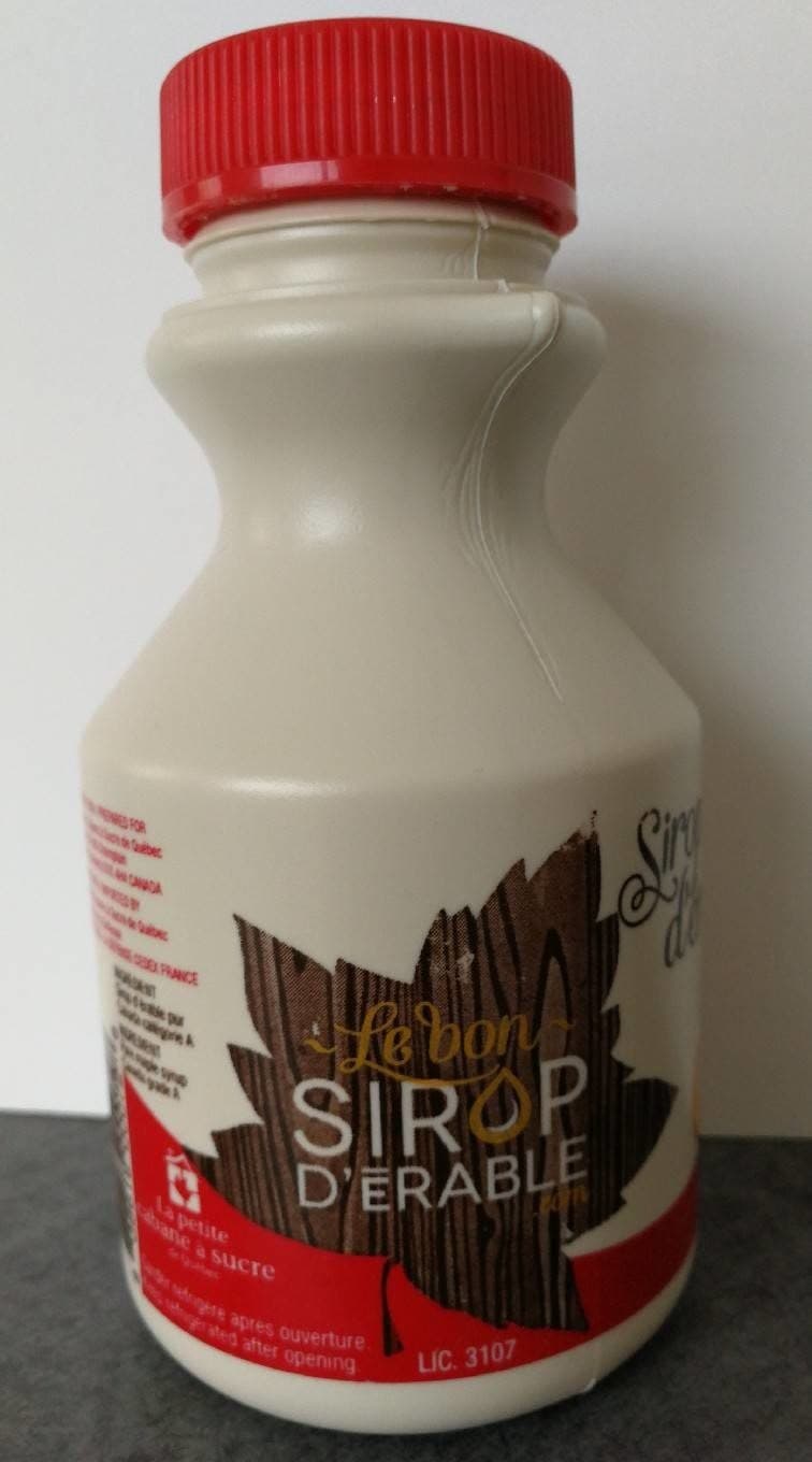 La Petite Cabane à Sucre Sirop d'Érable Pur packshot