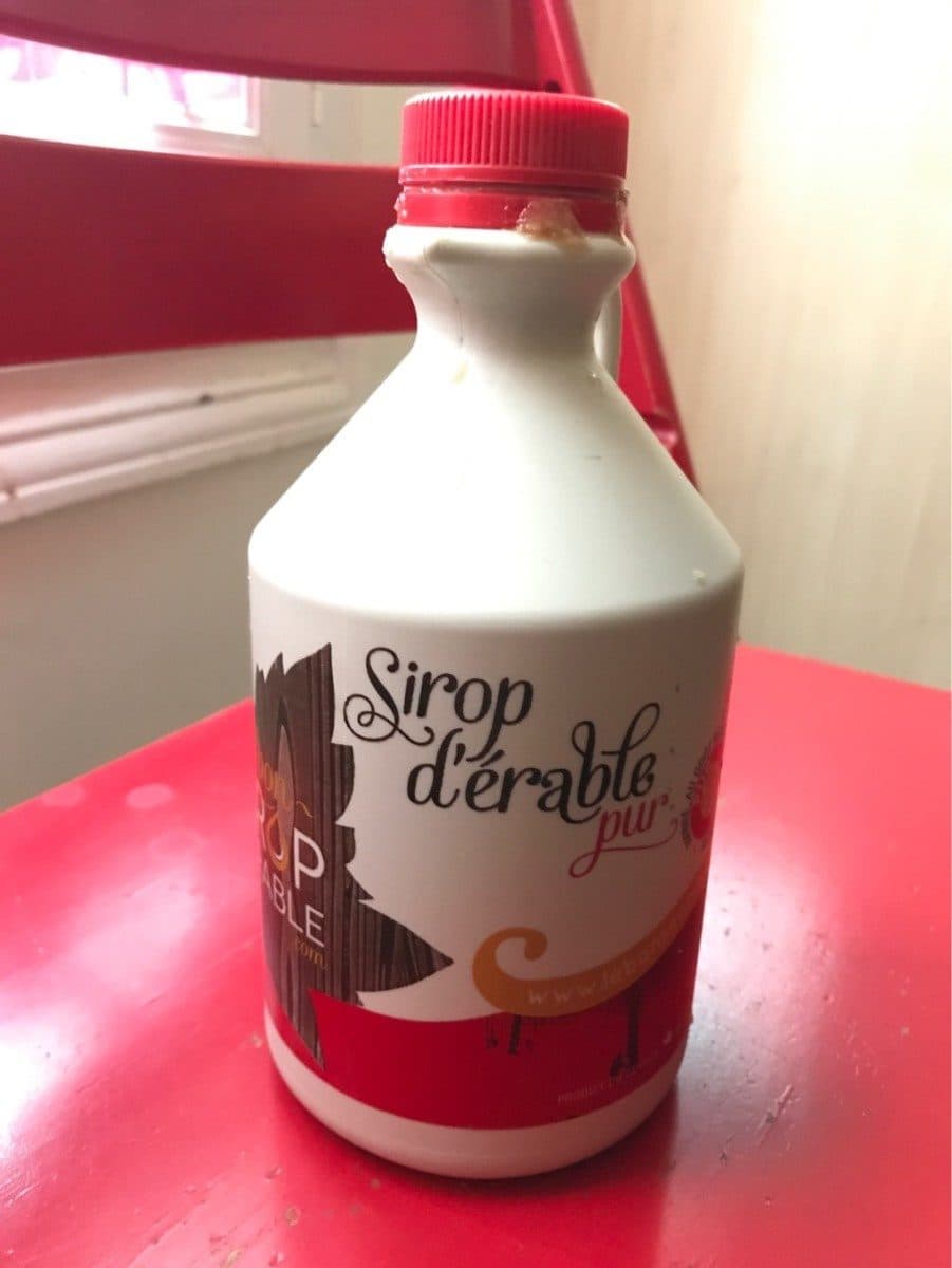 Open Food Facts Sirop d'érable packshot