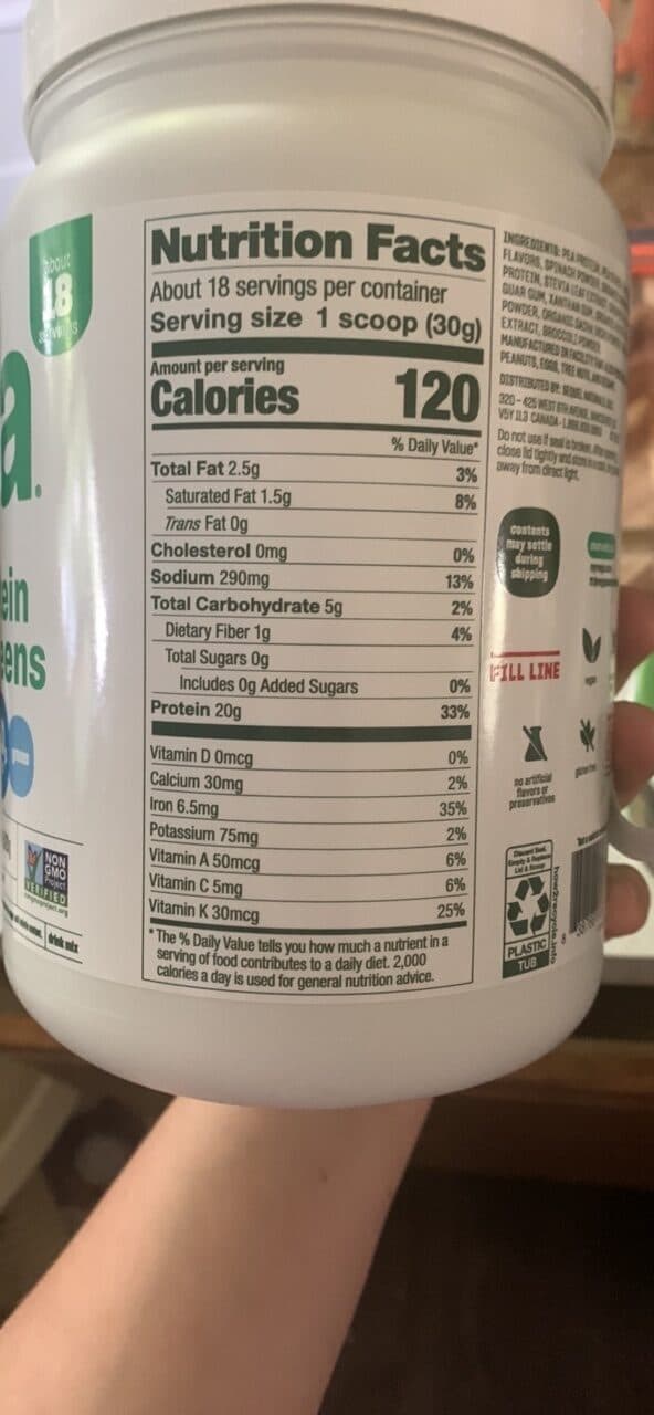 vega protein and greens packshot