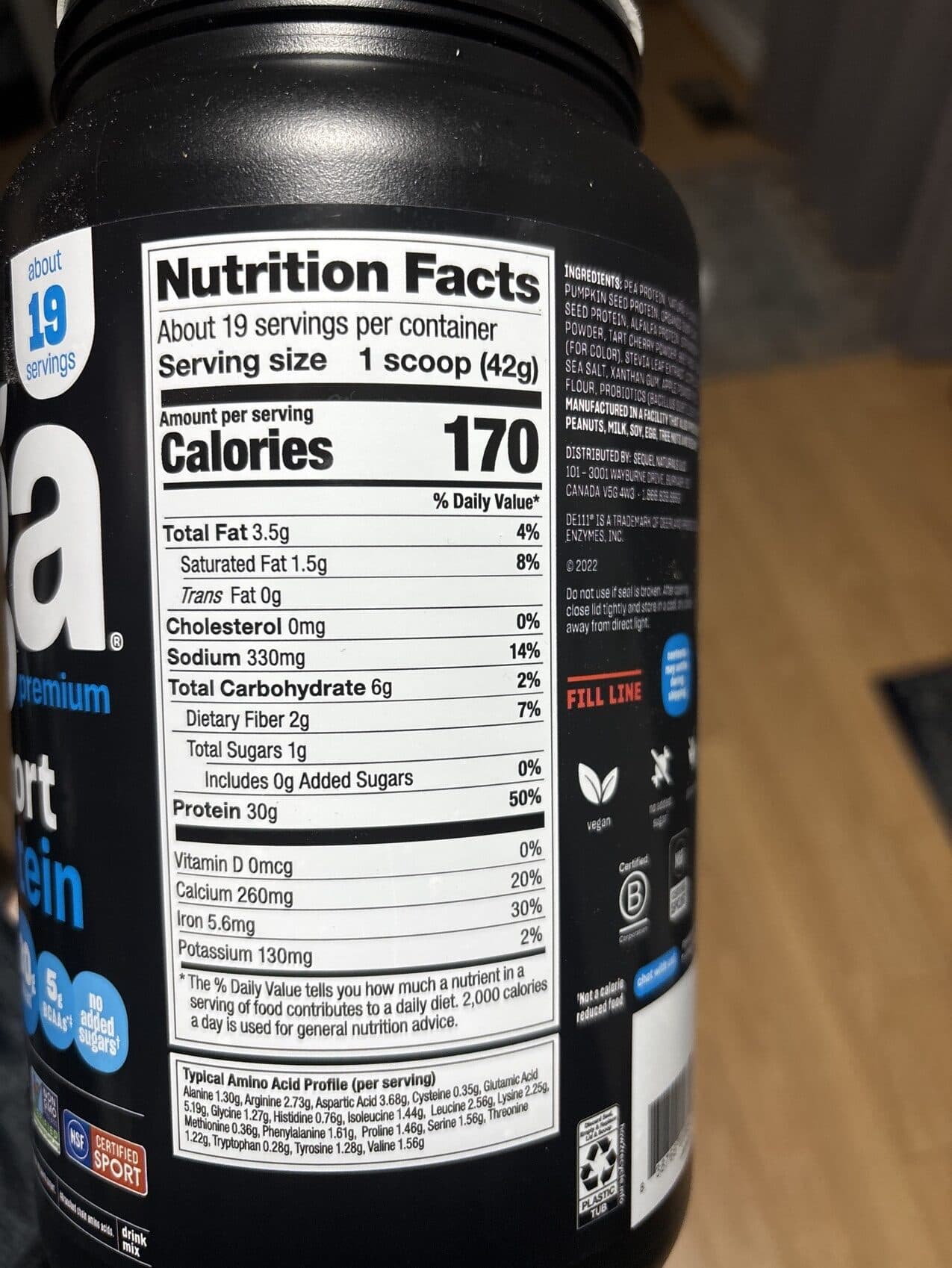 Vega Vega Sport Premium Protein Berry flavored (US) packshot