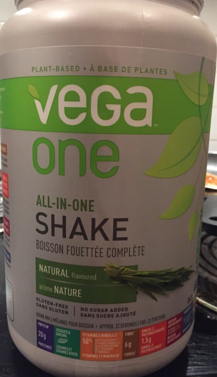 Vega Vega One All-In-One Nutritional Shake Natural Flavor packshot