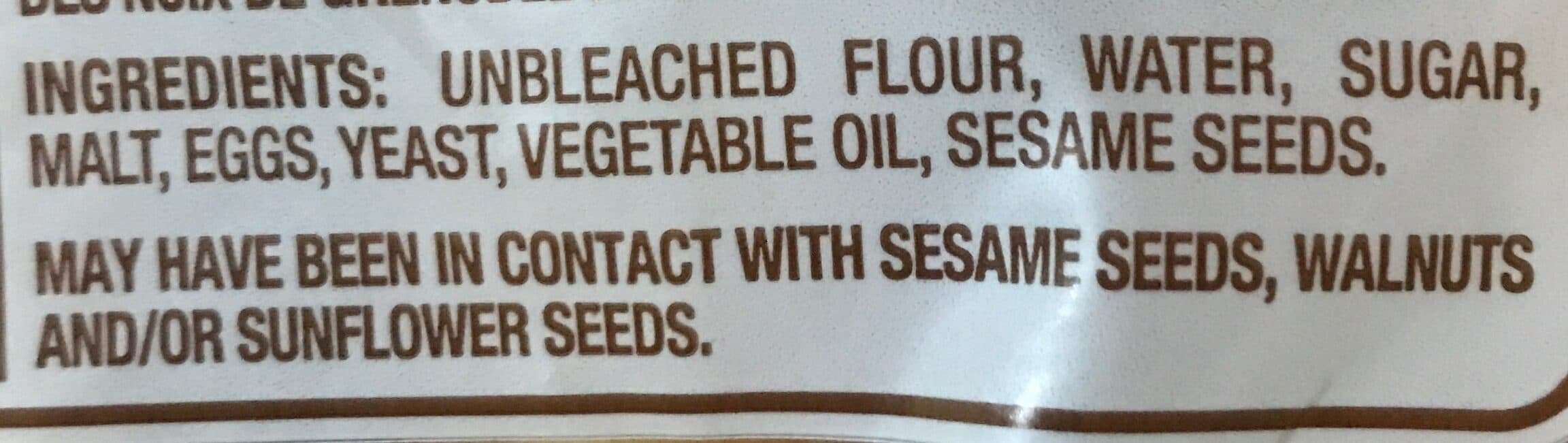 Fairmount Sesame Bagel packshot