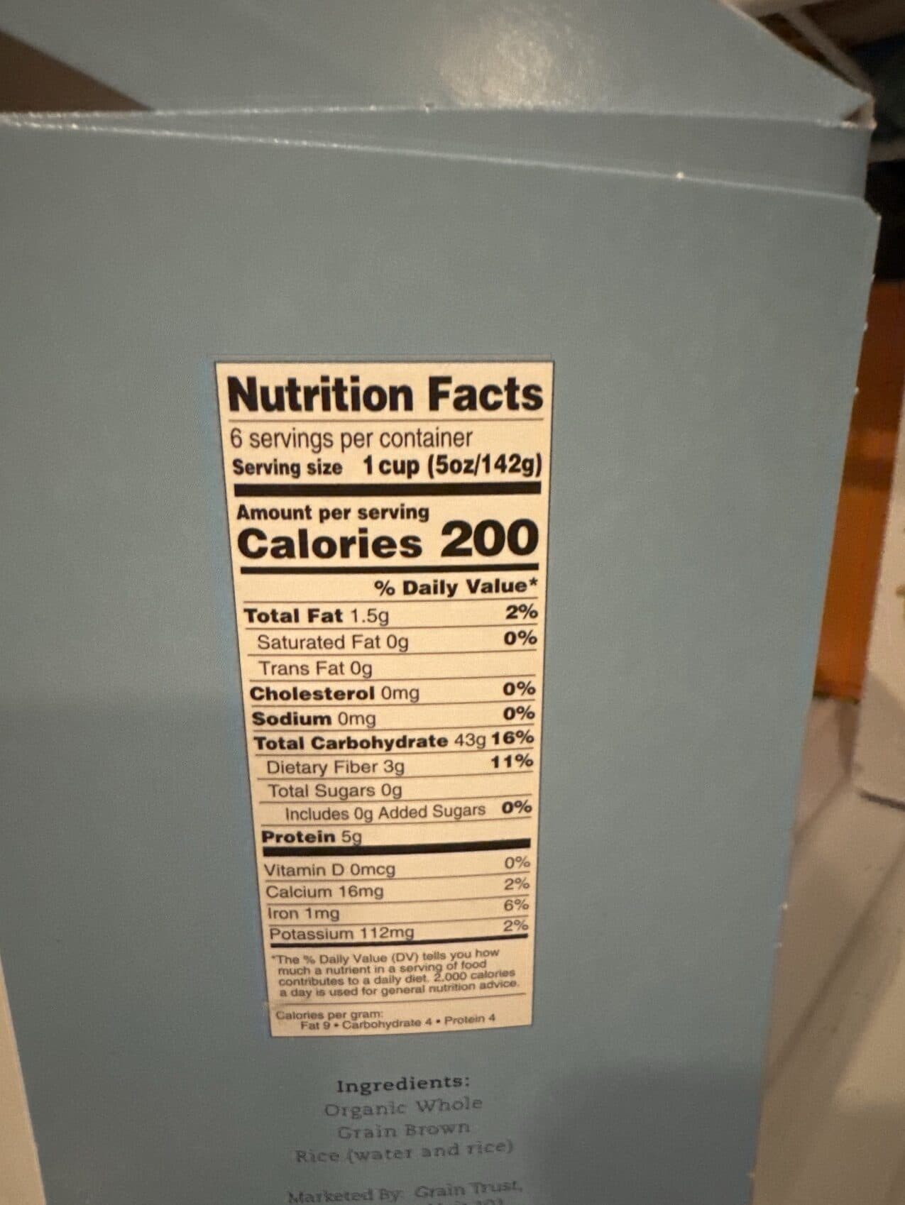 grain trust steamed brown rice packshot