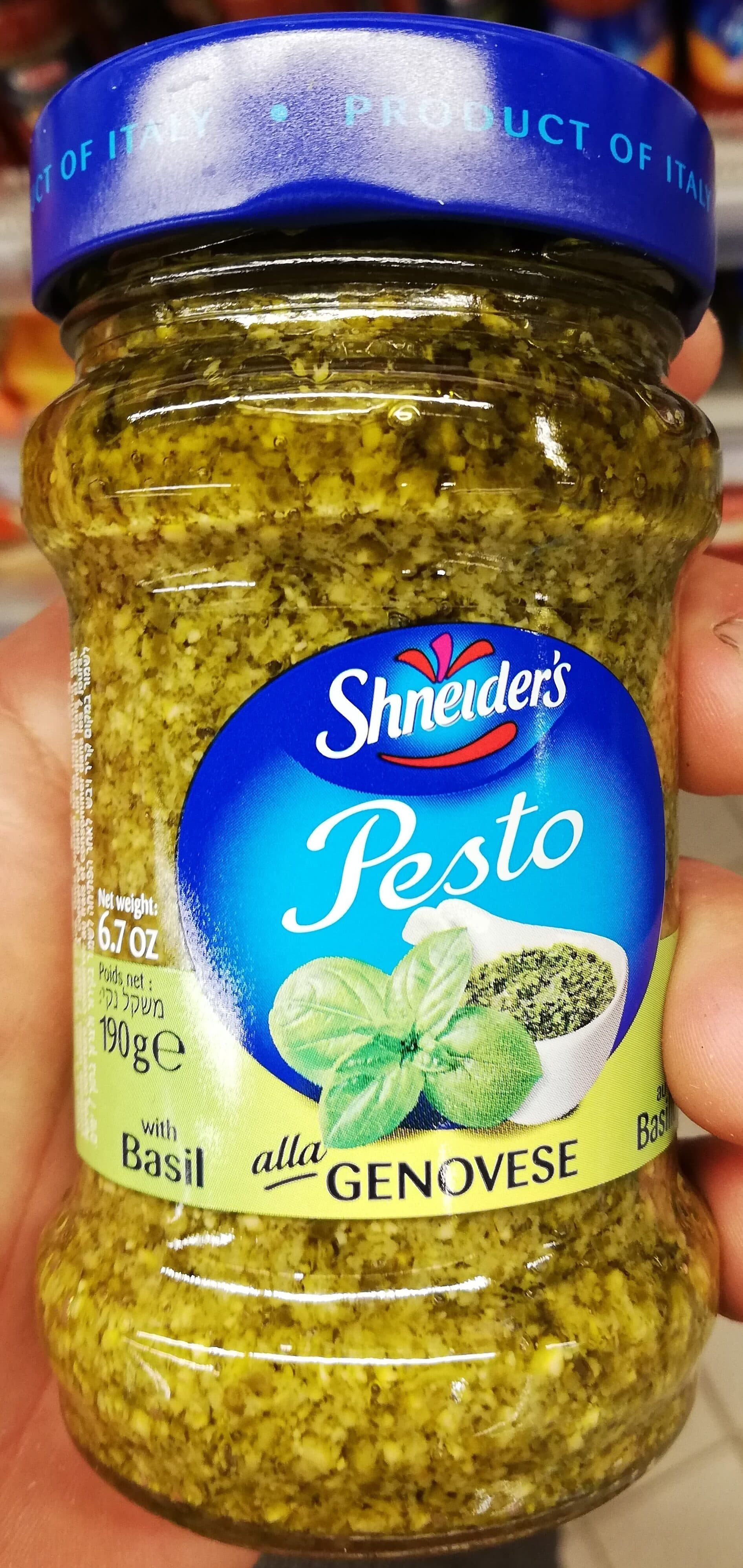 Schneider’s Sauce Pesto packshot