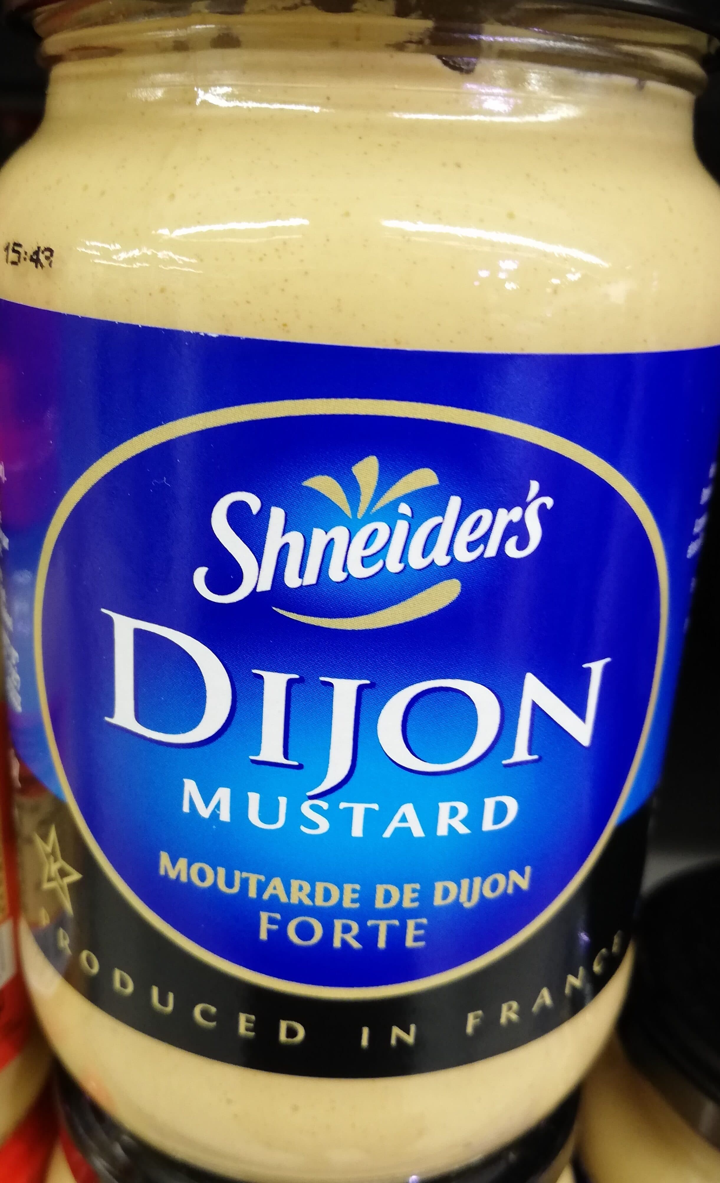 Schneider's Dijon Mustard packshot
