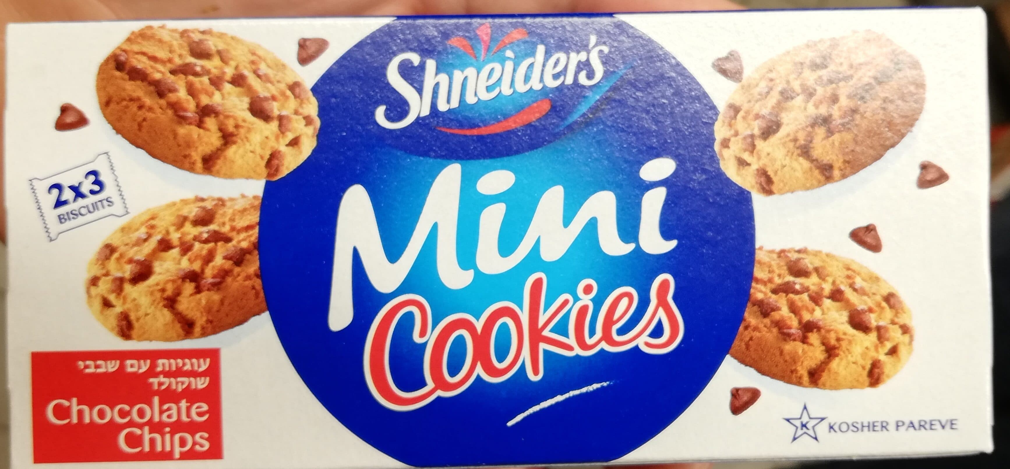 Shneider's Mini Cookies Pépites De Chocolat Shneider's packshot
