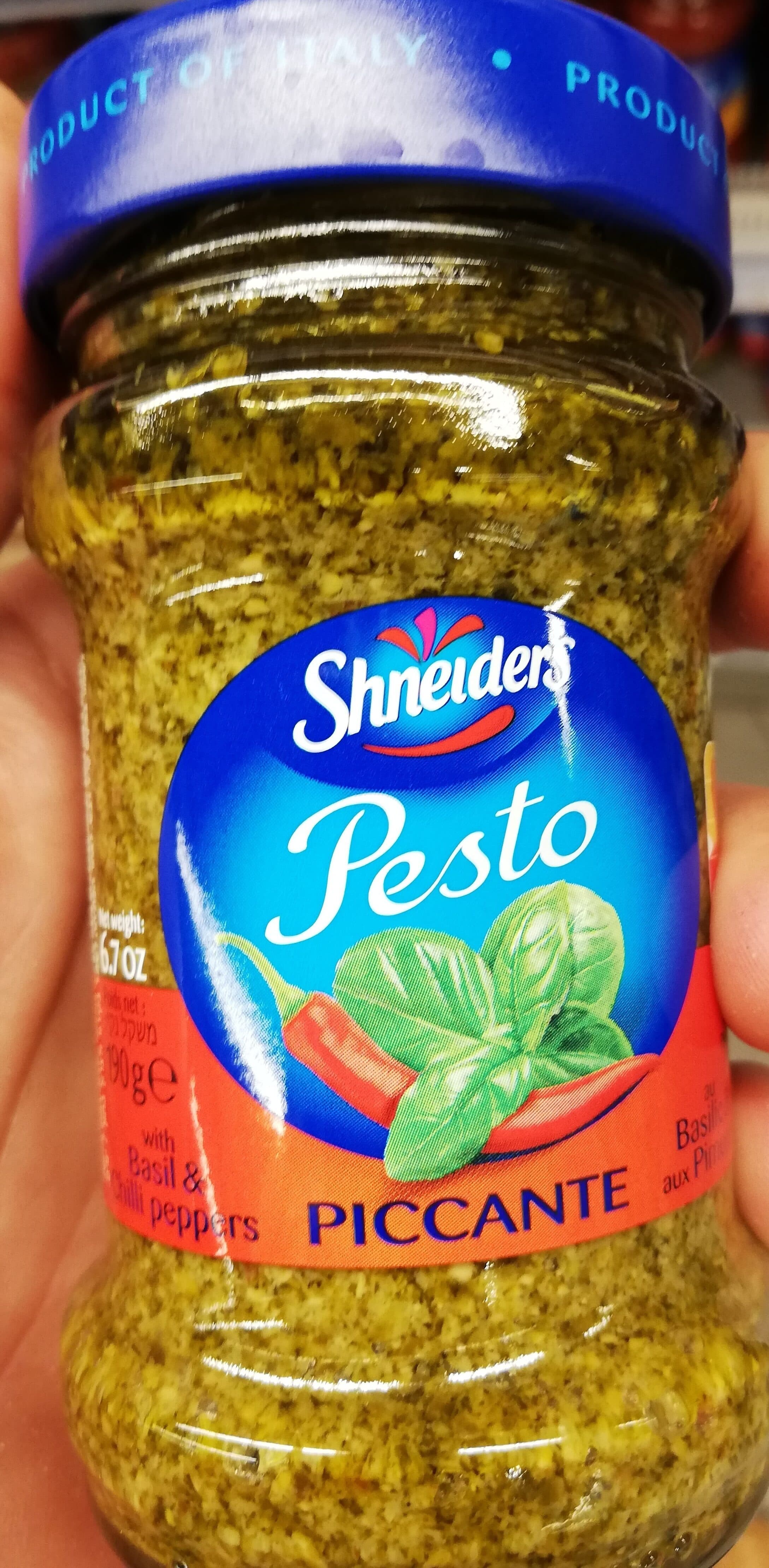 Shneider’s Pesto packshot
