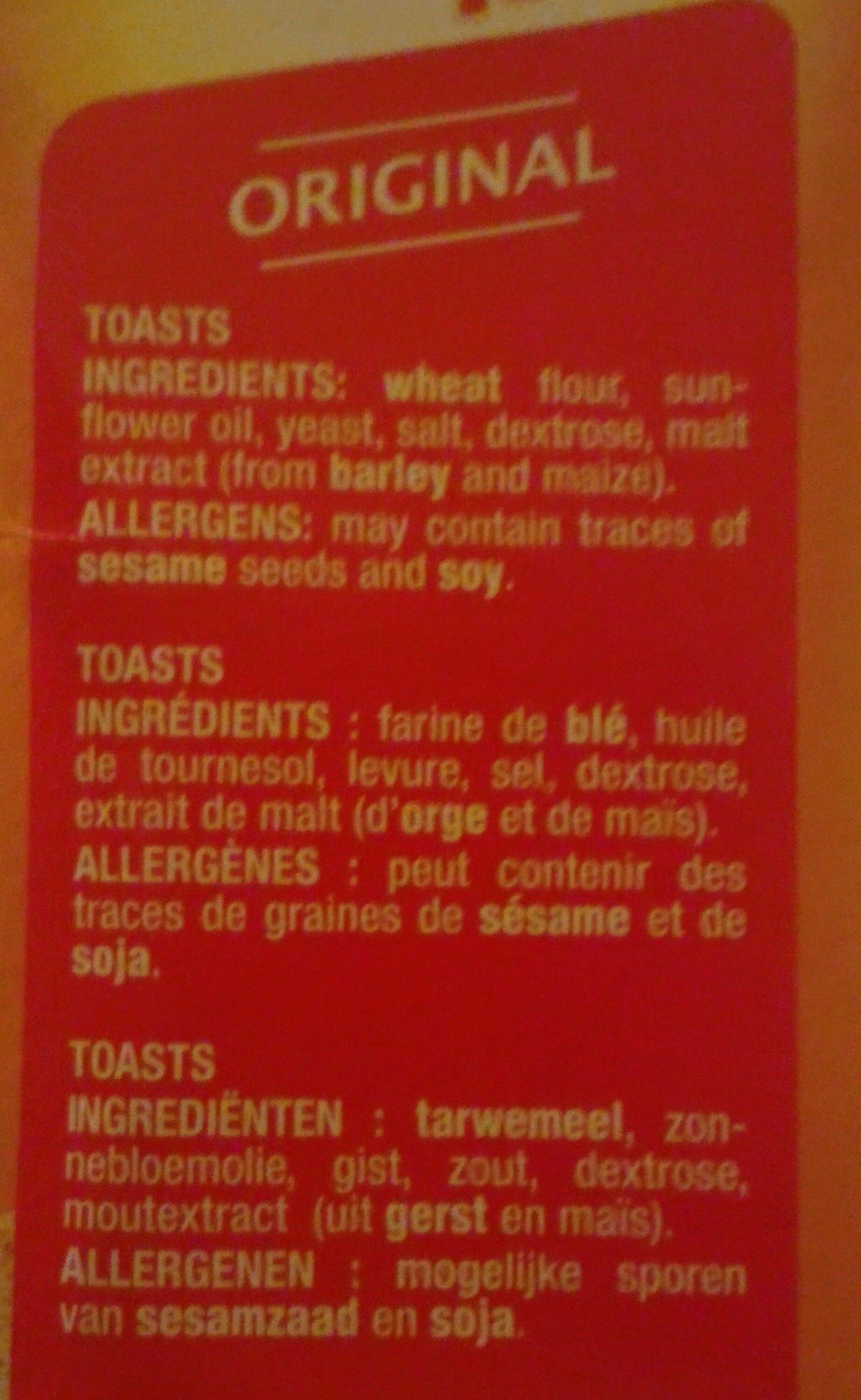 Shneiders Melba toast packshot