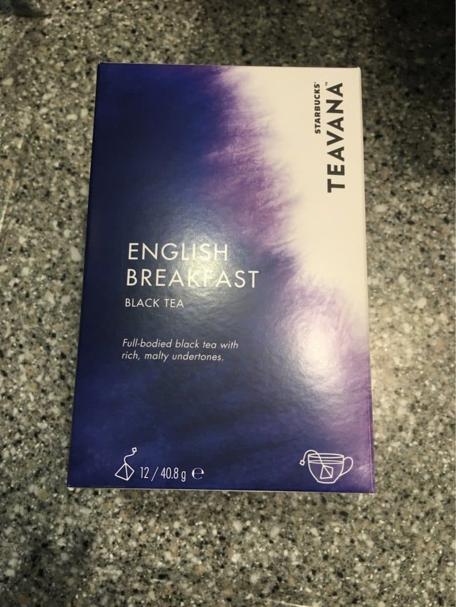 Starbucks English breakfast t packshot