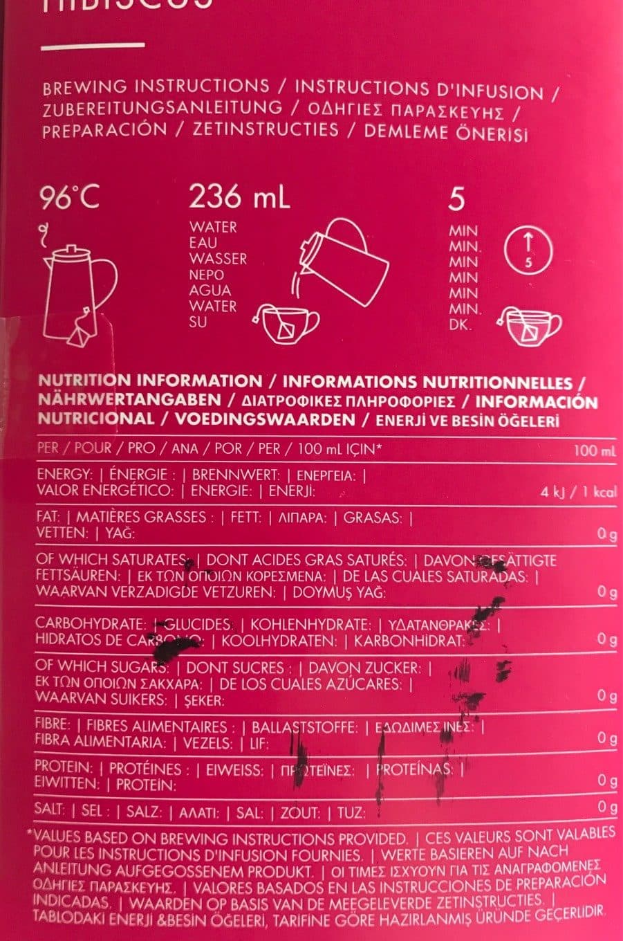Starbucks Hibiscus packshot