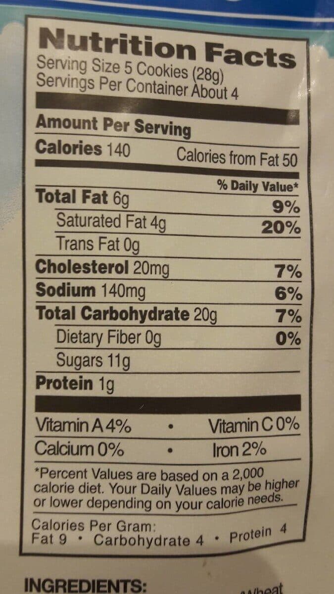 Mrs. Thinster's Cookie thins vanilla bean packshot