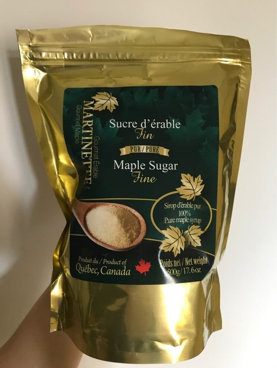 Open Food Facts Sucre d'érable packshot