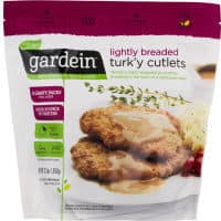 Gardein Plant-Based Lightly Breaded Turk'y Cutlets packshot