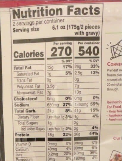 Gardein Plant-Based Lightly Breaded Turk'y Cutlets packshot