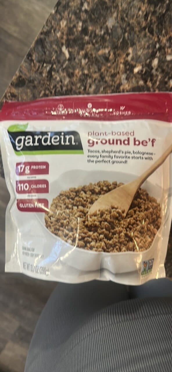 gardein plant-based ground be'f packshot