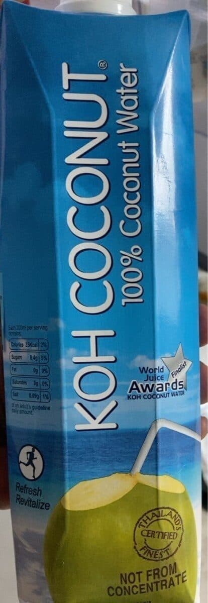Koh Coconut Koh water coconut packshot