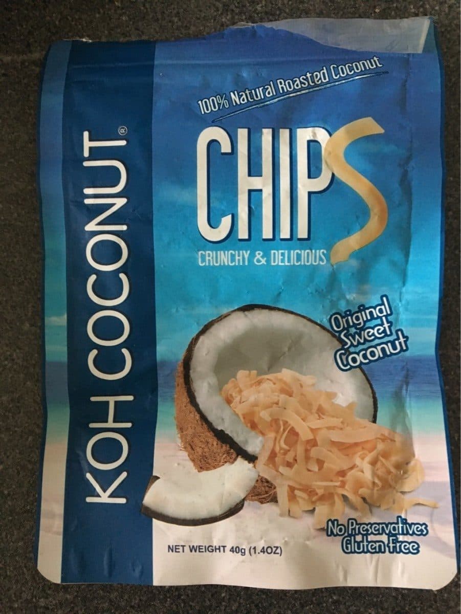 Koh kae Koh Coconut Original Sweet Coconut Chips packshot