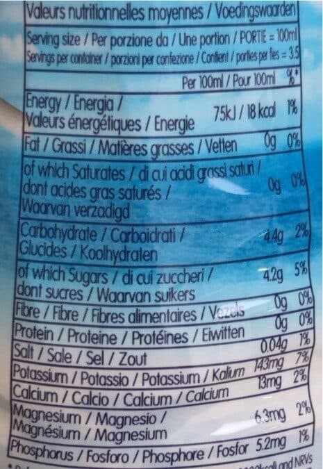 Koh Coconut Coconut 100% Pure Coconut Water packshot