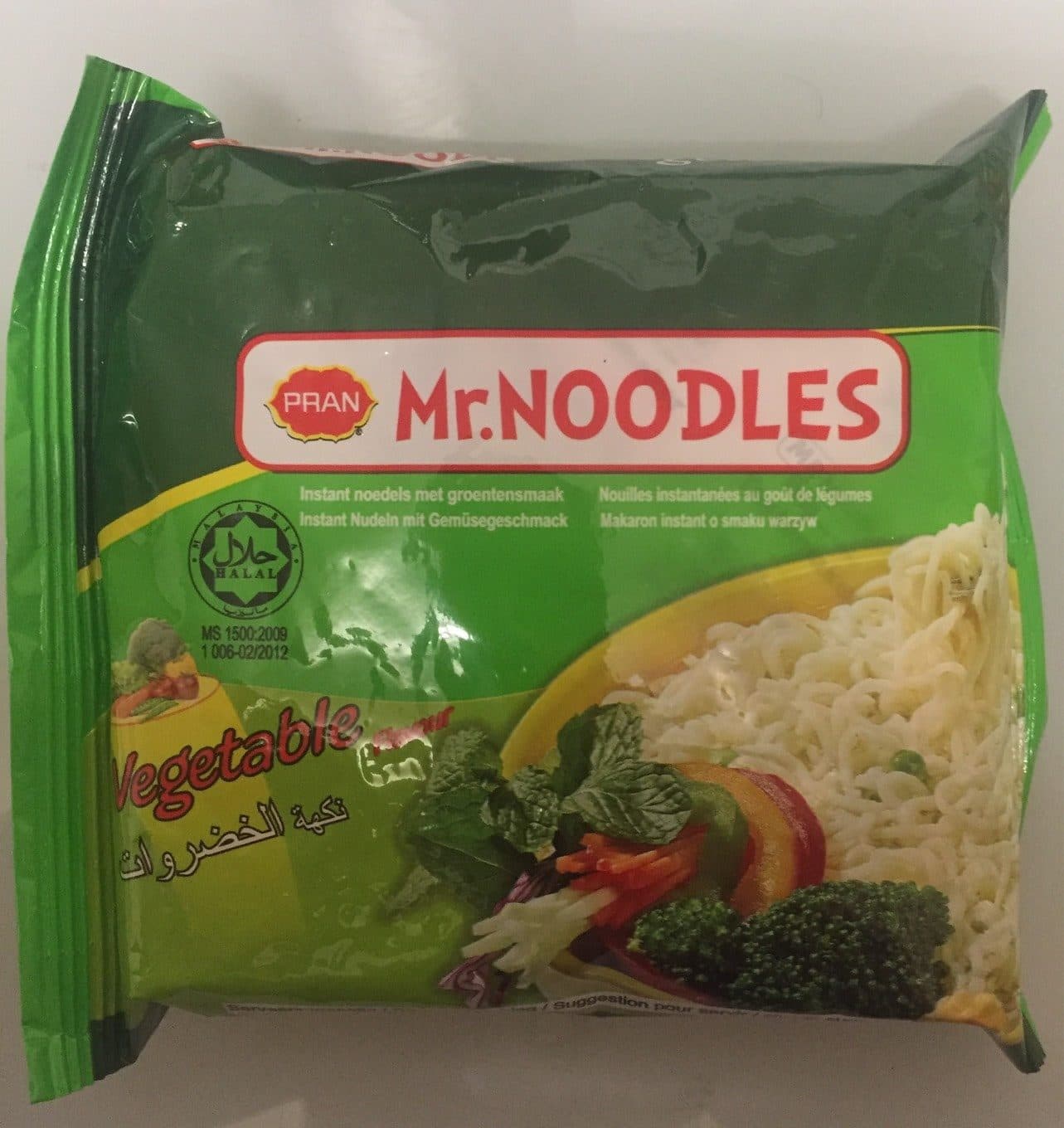 Mr. Noodles Vegetable packshot
