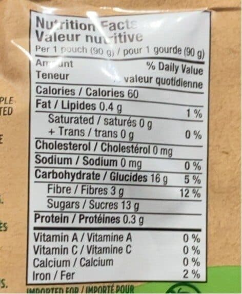 Gogo squeez Compote de pomme packshot