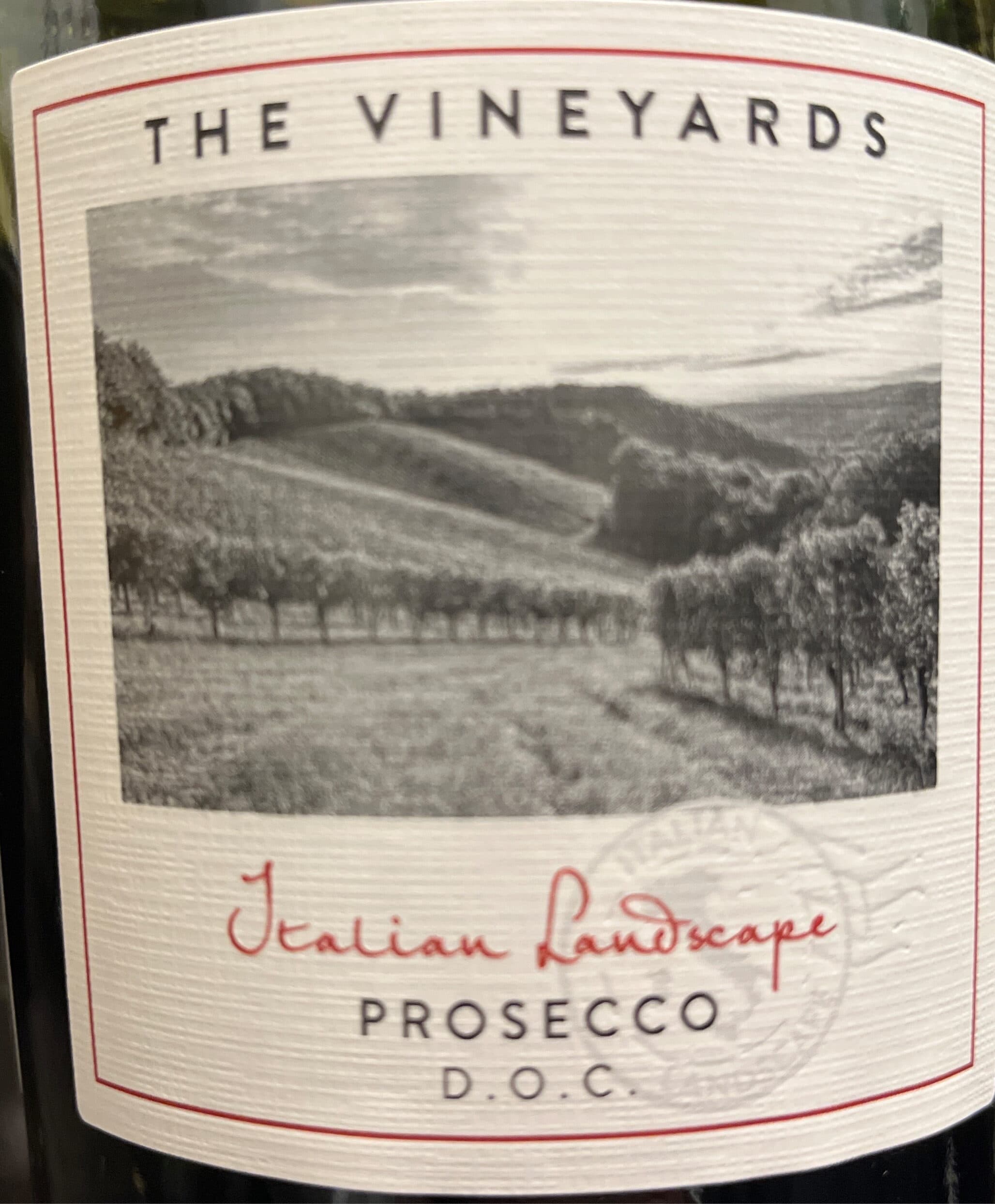 Prosecco packshot