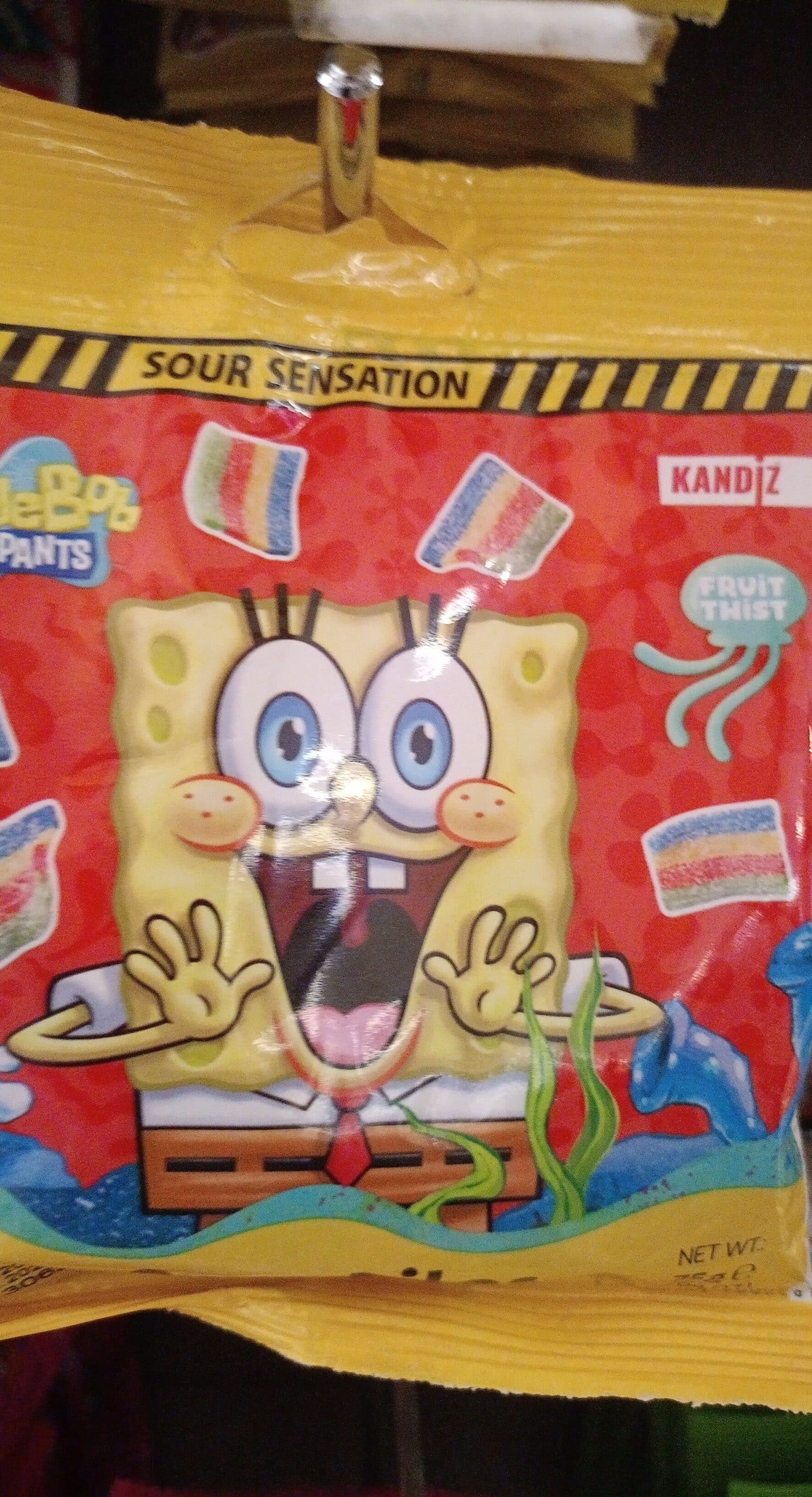 Nickelodeon Spongebob Squarepants Sour Bites packshot