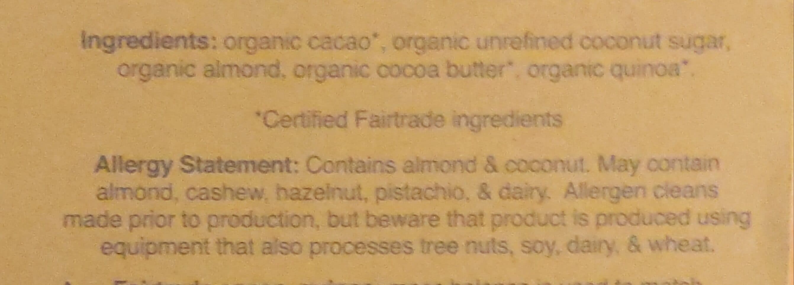 Hu ALMOND BUTTER + PUFFED QUINOA DARK CHOCOLATE packshot