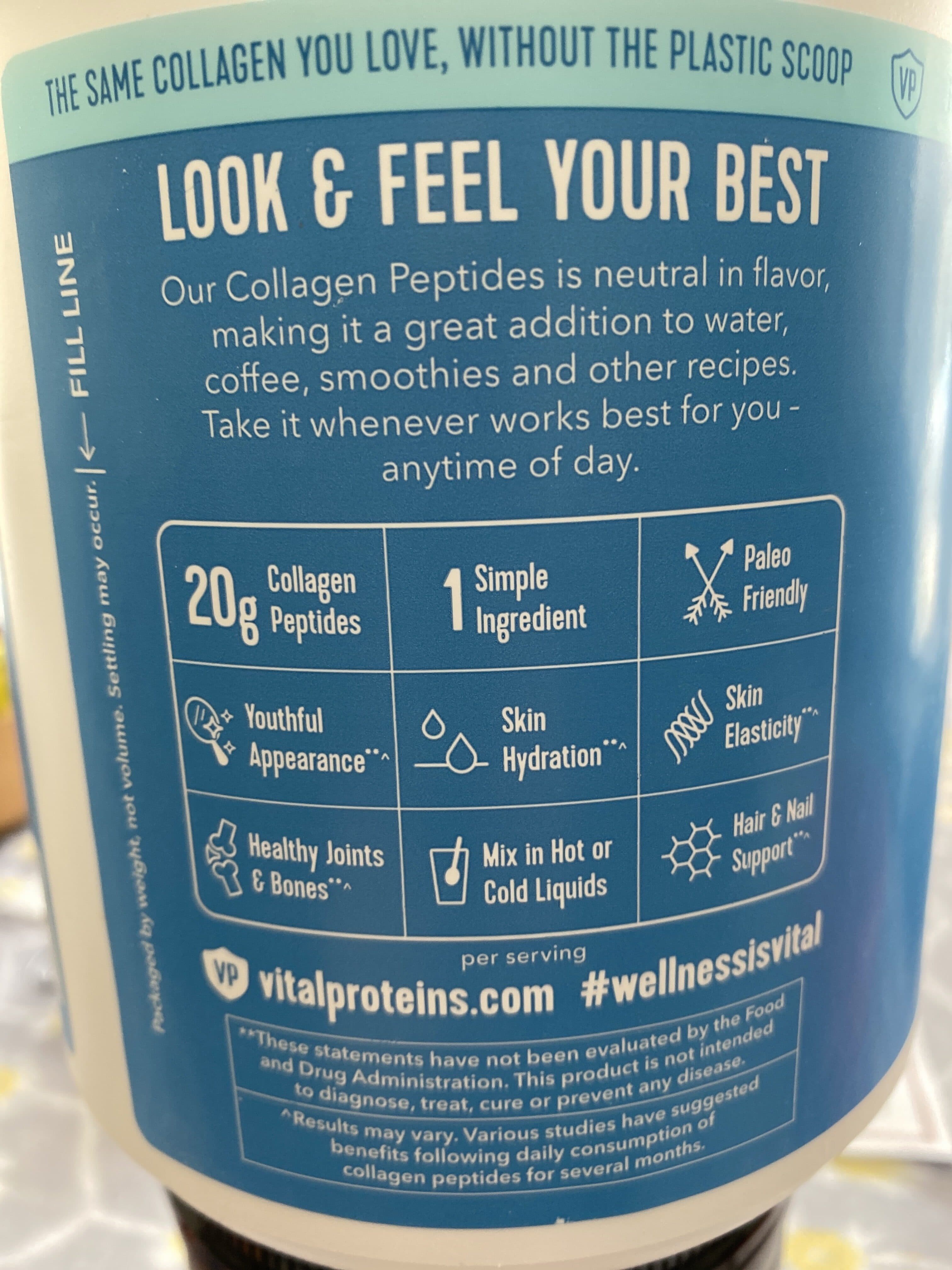 Vital Proteins Collagen Peptides packshot