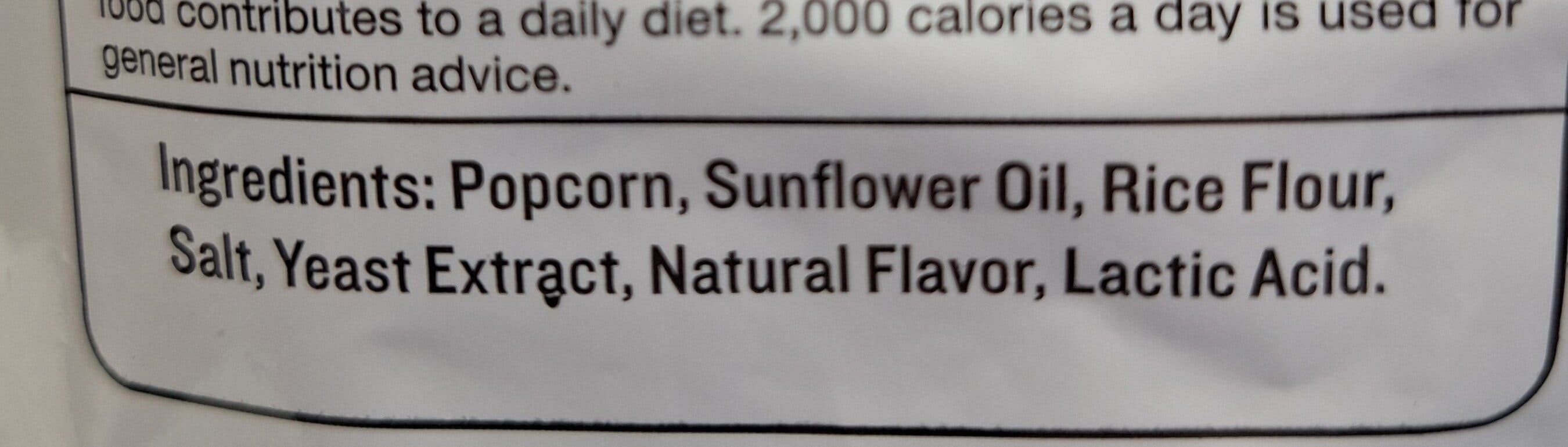 SKINNY POP WHITE CHEDDAR POPCORN packshot
