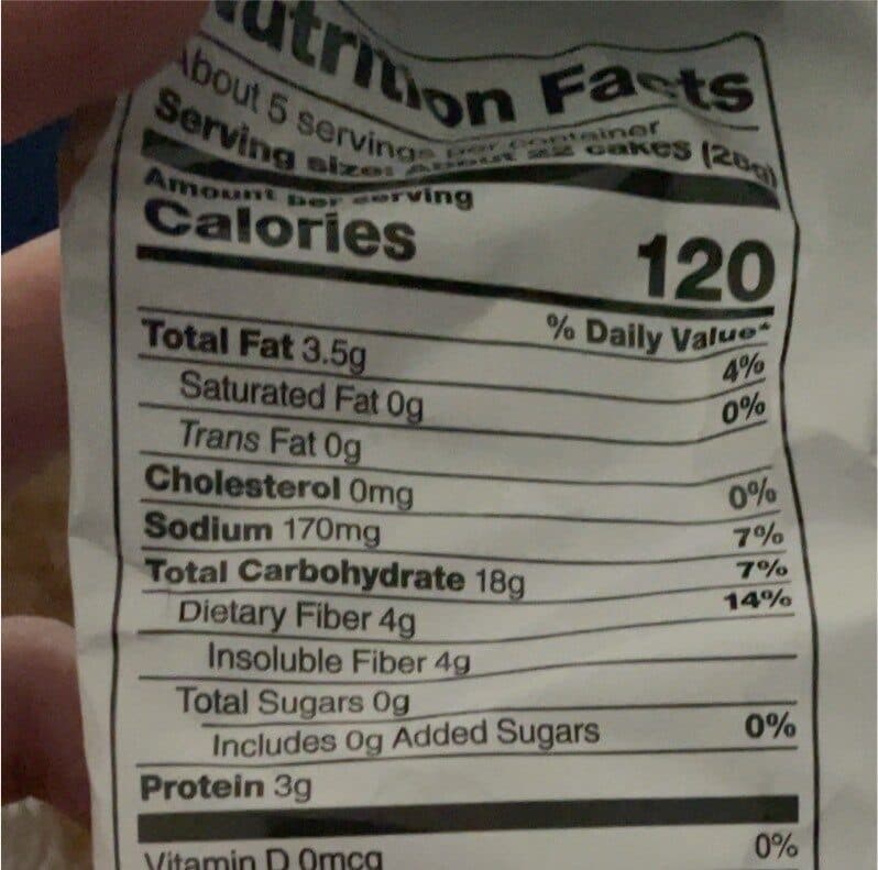 Skinny Pop Pop Corn Mini Cakes Sea Salt packshot