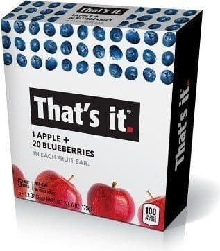That's It. Fruit Bars packshot