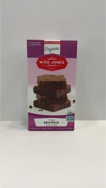 Miss Jones Baking Co Organic Brownie Mix packshot