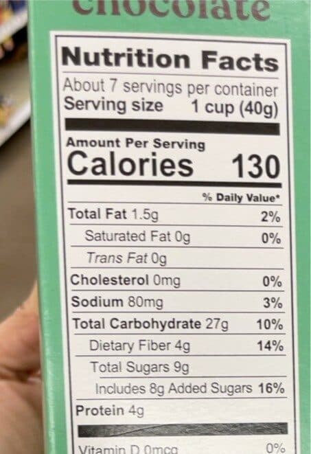 Love Grown Foods Cereal power os chocolate ounces packshot