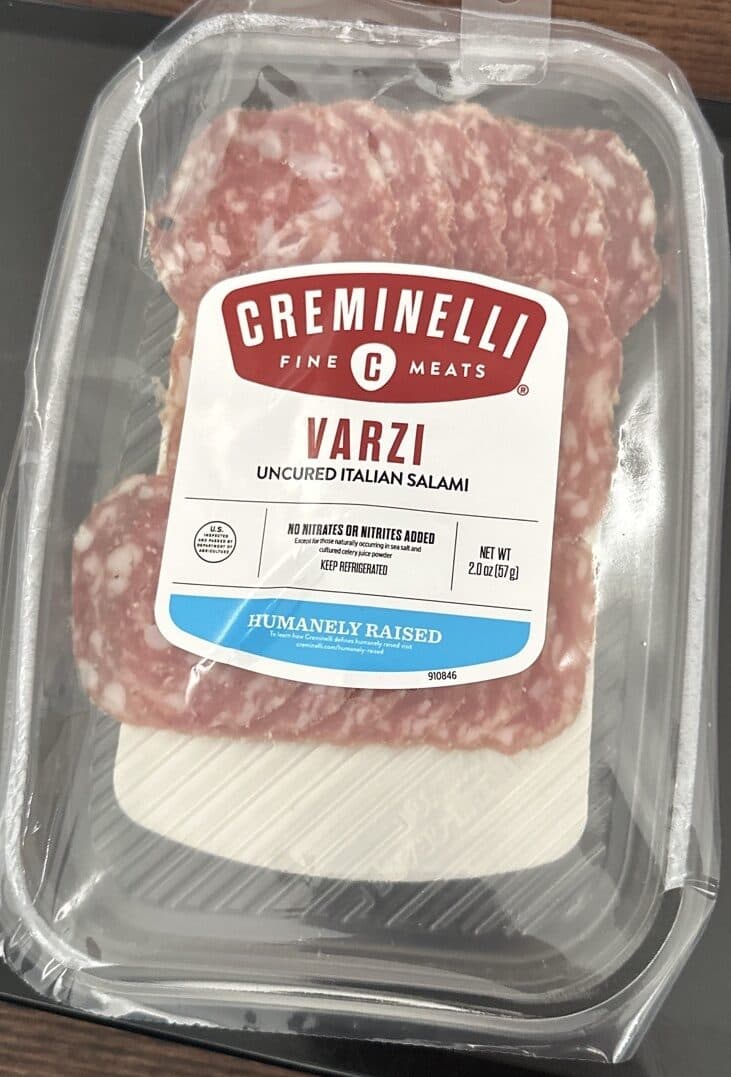 Creminelli Fine Meats Varzi uncured italian salami artisan charcuterie, varzi packshot