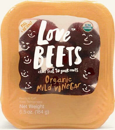 Love Beets MARINATED BABY BEETS packshot