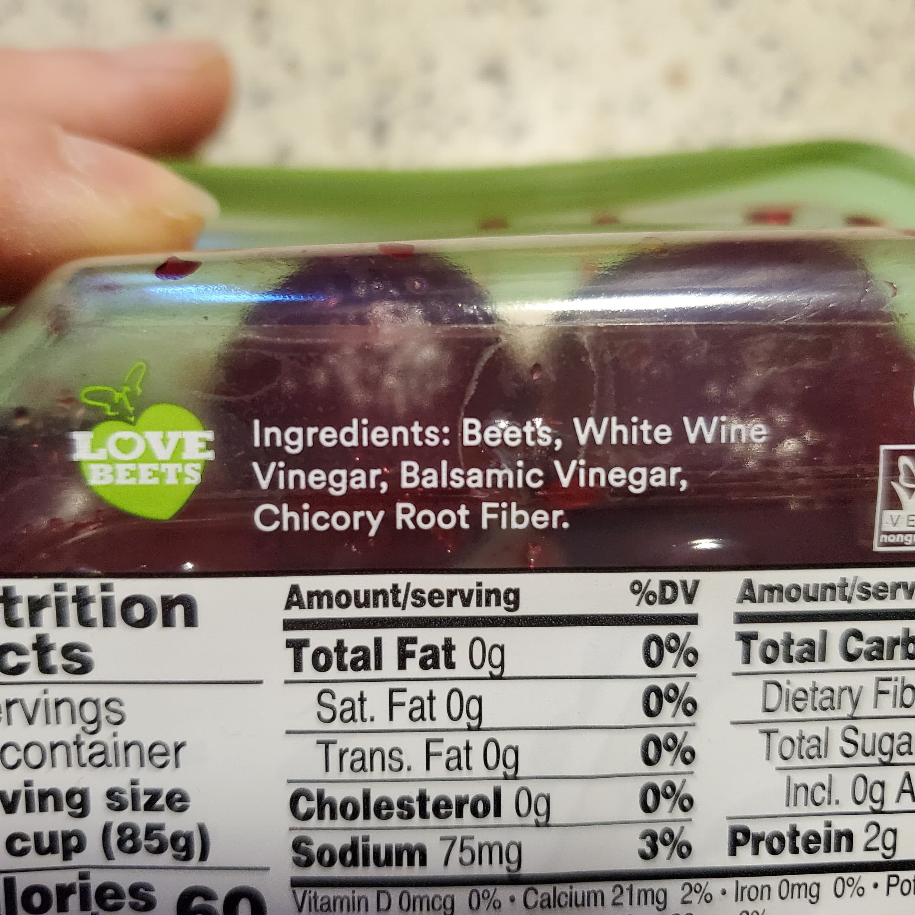 Love Beets Marinated Baby Beets White Wine Balsamic packshot