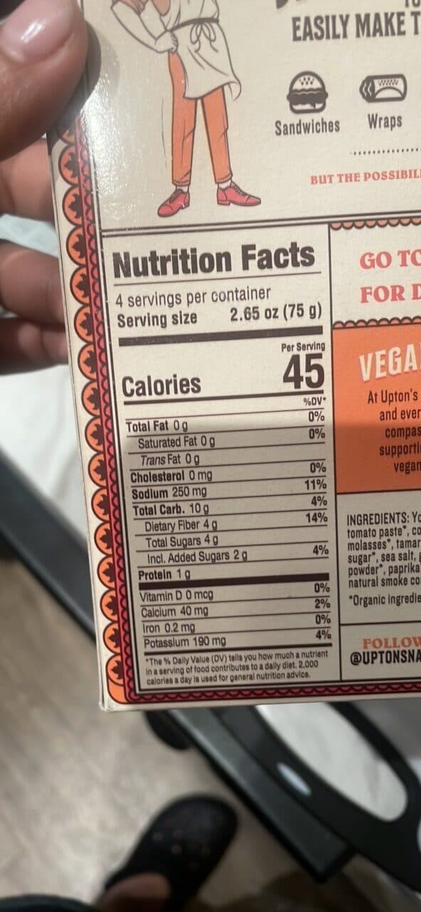 Upton's Naturals Bar-B-Que Jackfruit packshot