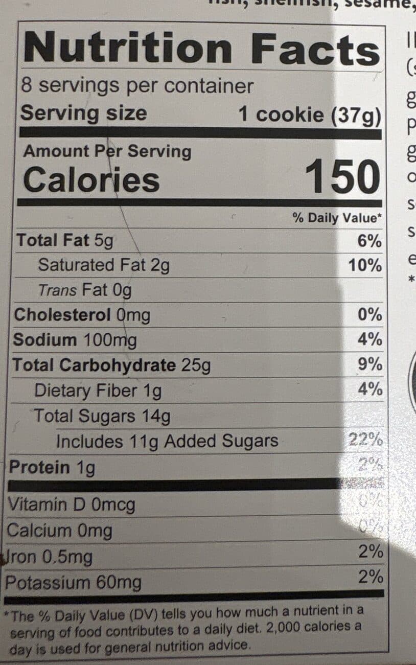 Red Plate Foods Inc. Oatmeal Cookie packshot