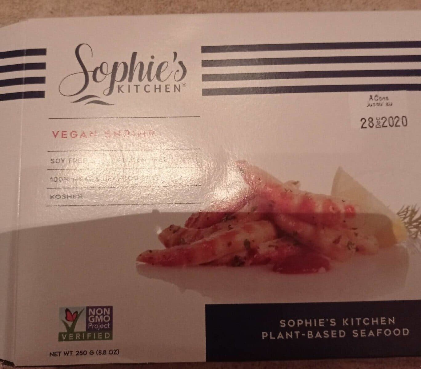 Sophie's Kitchen Inc. Plant-Based Breaded Shrimp packshot